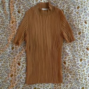 Nanushka Mock-Neck Knit Top